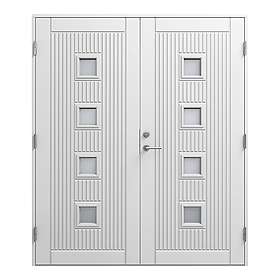 Diplomat Parytterdörr Nordic Nike Glas 15x21