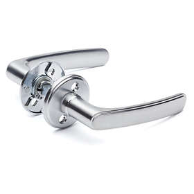 Habo Alicante Innerdörrhandtag (Borstad Krom)