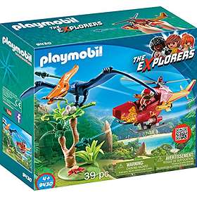Playmobil The Explorers 9430 Helikopter med Flygosaurus