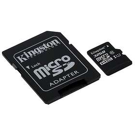 Kingston Canvas Select Micro SD SDHC Class 10 UHS-I 80MB/s 32GB 