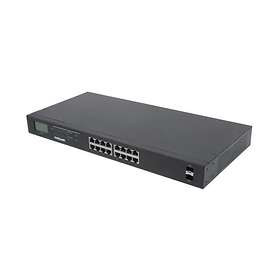 Intellinet 16-Port Gigabit Ethernet PoE+ Switch (561259)