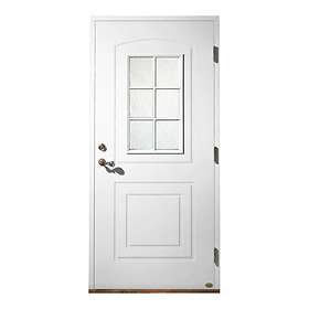 Leksandsdörren Ytterdörr Tidlös Västanvik Glas 9x20