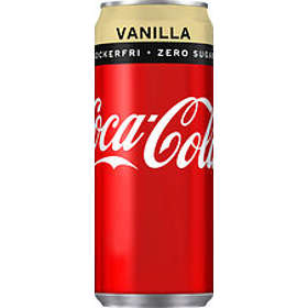 Coca-Cola Vanilla Zero Tölkki 0,33l 24-pack