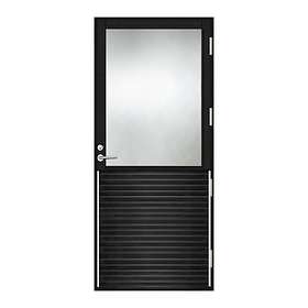 Kaski Ytterdörr Träpanel Bryssel Glas 9x21