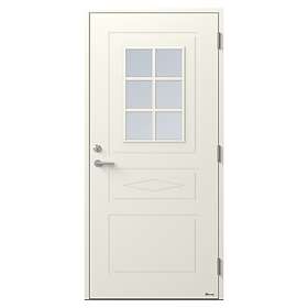 NorDan Ytterdörr Tvillingarna 992G Glas 9x20