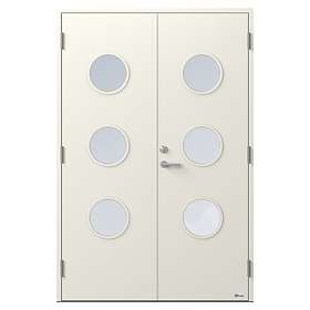 NorDan Parytterdörr Planeten 836PG3 Glas 15x21