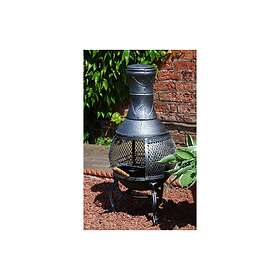 Kingfisher BBQ Time Cast Iron Chiminea