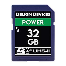 Delkin Power SDHC Class 10 UHS-II U3 V90 2000x 32GB