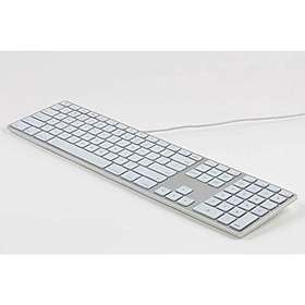 Matias RGB Wired Aluminum Keyboard for Mac with 1 Port Hub (EN)