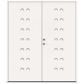 Swedoor Jeld-Wen Parytterdörr Character Domino Glas 16x20