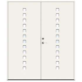 Swedoor Jeld-Wen Parytterdörr Character Pixel Glas 16x20