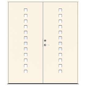 Swedoor Jeld-Wen Parytterdörr Character Pixel Glas 18x20