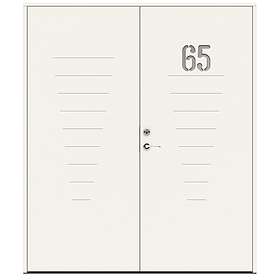 Swedoor Jeld-Wen Parytterdörr Character Digits Glas 16x20