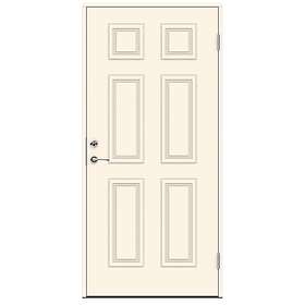 Swedoor Jeld-Wen Ytterdörr Ravel Tät 9x21