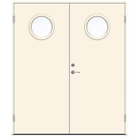 Swedoor Jeld-Wen Parytterdörr Function Indus Glas 16x20