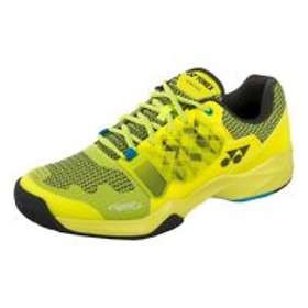 Yonex Pro Power Cushion Cefiro Tennis Shoes Yellow All Courts Size 8 