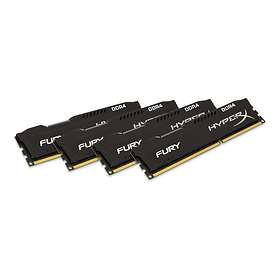 Kingston HyperX Fury Black DDR4 2933MHz 4x8GB (HX429C17FB2K4/32)