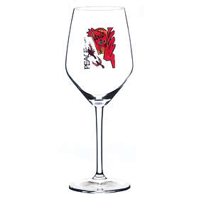 Carolina Gynning Scream Peace Wine Glass 40cl