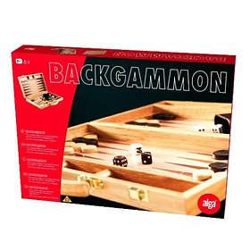 Jeu Classique Tactic 14026 Jeux De Voyage En Bois : Backgammon 