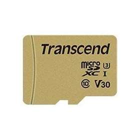 Transcend 500S microSDHC Class 10 UHS-I U1 8Go
