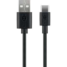 Belkin USB-A til USB-C kabel 1 m (sort) - Elkjøp