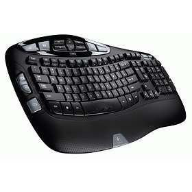 Best pris på Logitech Wireless Keyboard K350 (SEFI Best pris på Logitech Wireless Keyboard K350 (FR) Tastatur