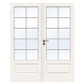 Swedoor Jeld-Wen Parinnerdörr Compact SP10+SP10 Glass 17x21