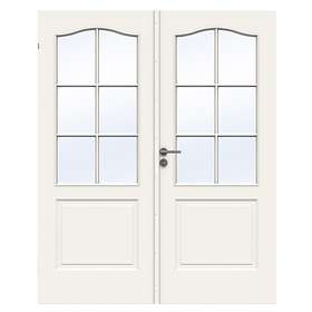 Swedoor Jeld-Wen Parinnerdörr Compact SP6B+SP6B Glas 17x21