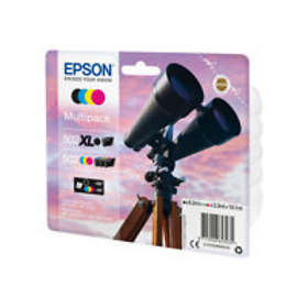 Epson 502XL (Sort) + 502 (Cyan/Magenta/Gul)