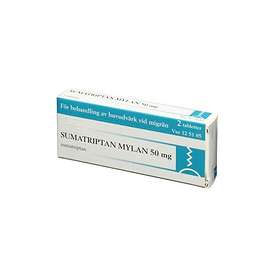 Mylan Sumatriptan 50mg 2 Tabletter