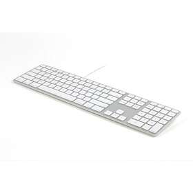 Matias Wired Aluminum Keyboard for Mac with 2 Port Hub (Nordisk)