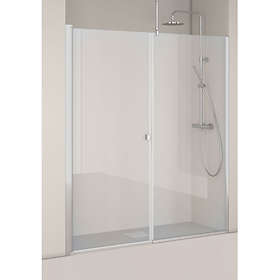 Hafa Igloo Pro Hörndusch Rett + Skjermvegg 100x100