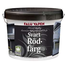 Falu Vapen Rödfärg Svart 10l