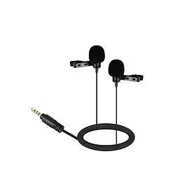 Best pris på Boya BY M1DM Mikrofoner Sammenlign priser hos BOYA Mikrofon BY M1DM Lavalier Dual Dobbel myggmikrofon, 3