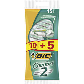 BIC Comfort 2 Disposable 15-pack