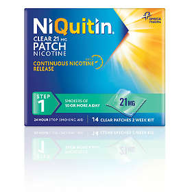 Nicotine transdermal patches