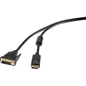 Renkforce DisplayPort - DVI-D Dual Link 1m