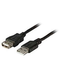 EFB-Elektronik Classic USB A - USB A 2.0 M-F 1.8m