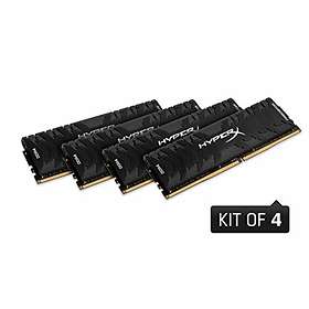 Kingston HyperX Predator DDR4 3600MHz 4x16GB (HX436C17PB3K4/64)