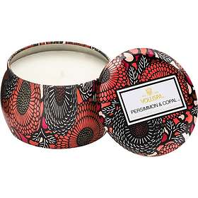Voluspa Petite Decorative Tin Candle Persimmon & Copal
