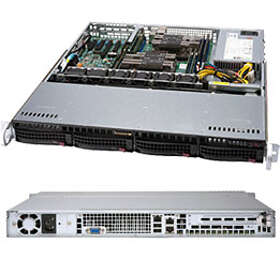 Supermicro SC813MF2TQC-505CB 500W (Sort/Sølv)