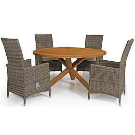 Brafab Grupp Eios Ø150cm (inkl. 4st Ninja Karmstolar)