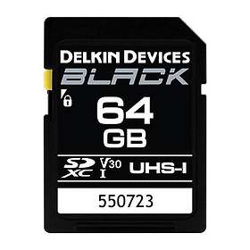 Delkin Black SDXC Class 10 UHS-I U1 V30 64GB