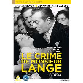 Le Crime De Monsieur Lange (UK) (DVD)