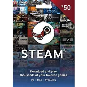 Steam Carte Cadeau - 50 USD