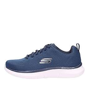 skechers relaxed fit blue