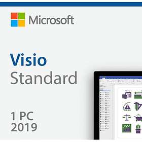 Microsoft Visio Standard 2019 Fra (PKC)