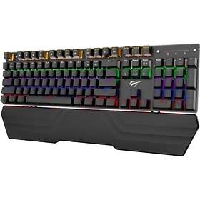 Best pris på Havit Et tastatur med mekaniske brytere Best pris på Havit HV KB462L (Nordic) Tastatur Sammenlign