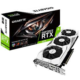 Gigabyte GeForce RTX 2070 Gaming OC White HDMI 3xDP 8GB