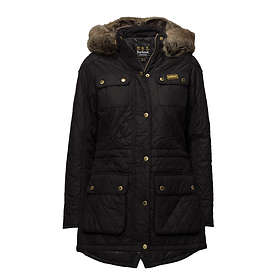 Barbour international enduro discount quilted jacket black